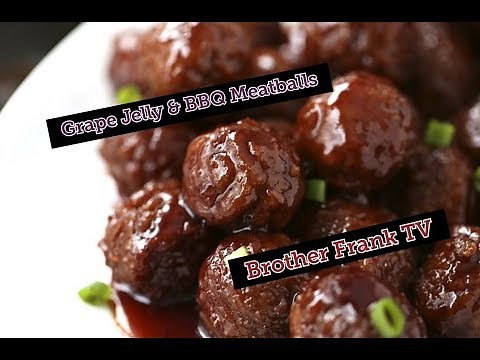 Tasty Tuesdays: Slow Cooker "BBQ Grape Jelly Meatballs" Yummo!!!
