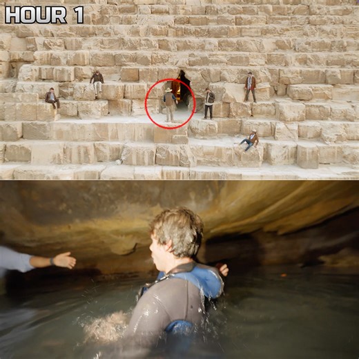 Mr. Beast Spends 100-Hours Inside the Great Pyramids of Giza, Including a Secret Underground Tomb