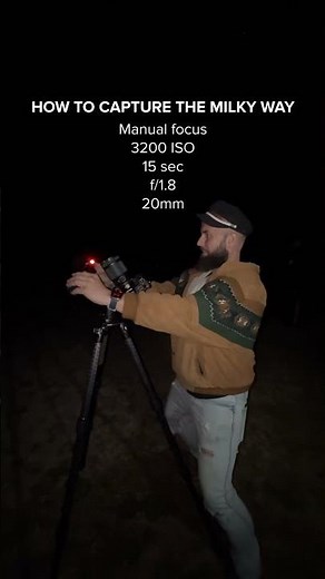 Tips to capture the Milky Way! #astrophotography