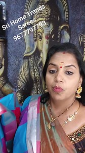 4.7K views · 40 reactions | Sri Home Trends Sarees 9677797793 | Fashion with Kirthi | Facebook