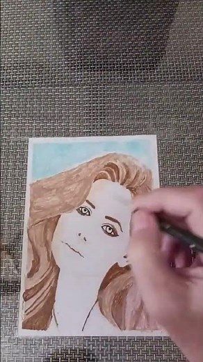 Easy Acrylic Painting for Beginners How to paint portrait of a beautiful girl