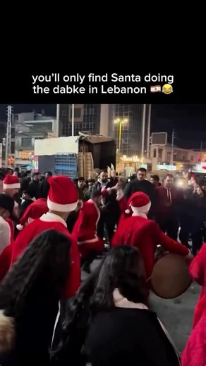 The most Lebanese Christmas moment you’ll see 🎄 Where even Santa knows the Dabke ❤️🤍 Merry Christmas to our beloved Lebanon 🇱🇧 May joy, music, and tradition always bring us together ✨ Cc: @lebosabroad | The Lebanese Australian