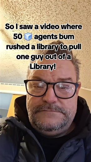 #ice #fkice🧊 #fdt #votetosaveamerica | library guy