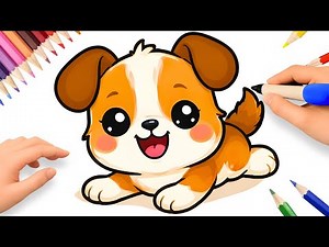 COMMENT DESSINER UN CHIOT 🐾