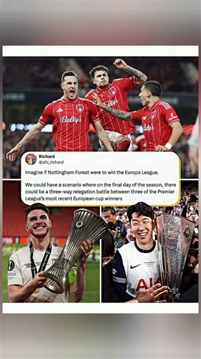 Forest Win Europa League? Final Day Relegation Battle Between 3 Recent European Cup Winners#shorts