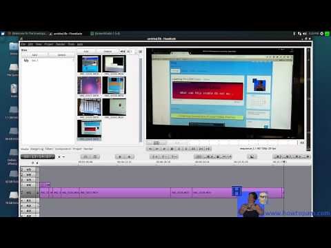 Flowblade Video Editor - How to use, cut, and splice your video
