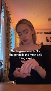 @samantha_van_hook knows how to elevate her getting ready routine! The answer: Ella’s music of course! 💋✨ | Ella Fitzgerald