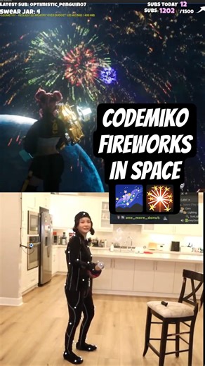 CodeMiko New Years Fireworks | #codemiko on #Twitch
