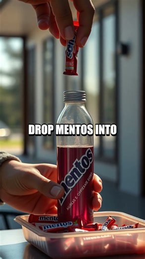 Fizz Factory at Home The Mentos and Diet Coke Eruption