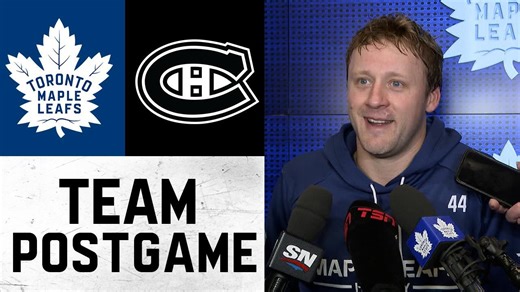 Maple Leafs Full Media Availability | Postgame vs Montreal Canadiens | October 08, 2025