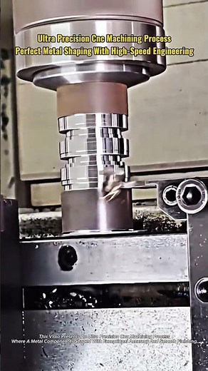Ultra Precision CNC Machining Process 🔧 Perfect Metal Shaping with High-Speed Engineering