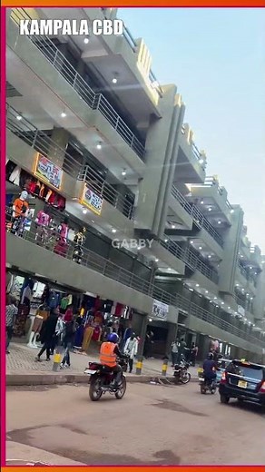 Kampala city CBD#travel #africa #4kwalk##newkampala