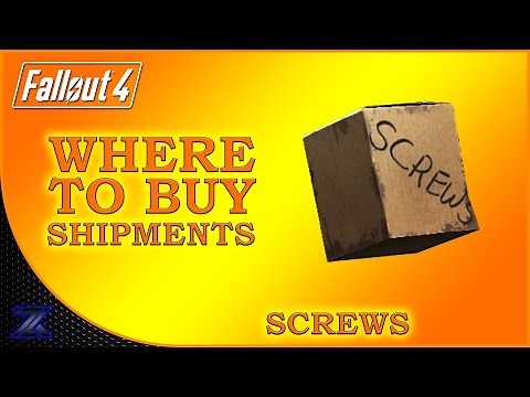 Fallout 4 - How to Find Shipments of Screws Guide | Complete Material Guide