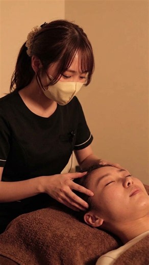 【ドライヘッドスパASMR】炭酸×デンキバリブラシで頭も顔も軽くなる85分💤｜ヘッドミント浦和店【浦和駅北口1分】#shorts