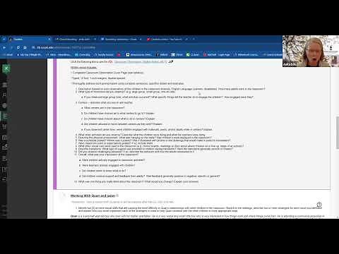 Classroom Observation Report How-To