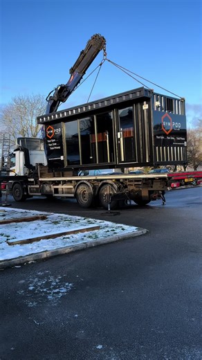 Container Gym Pod for Ultimate Fitness Experience