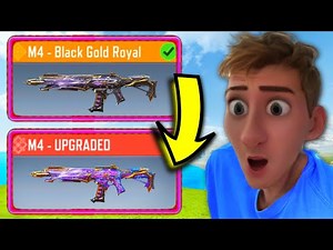 I UPGRADED the FREE LEGENDARY M4 😍 (COD MOBILE)