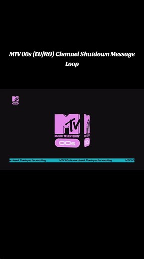 MTV 00s Channel Shutdown Message Loop, TV PVR Recording #MTV #MTV00s #channelshutdown #tvpvr