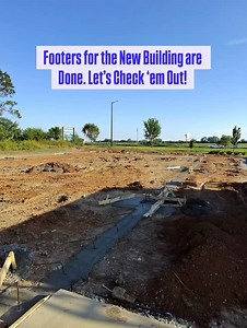 Footers for the New Building are Done. Let’s Check ‘em Out! | Simple Shipping Containers