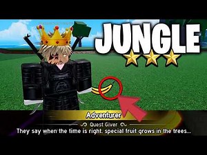 How to Get ALL 3 Stars on Jungle Island in Blox Fruits!