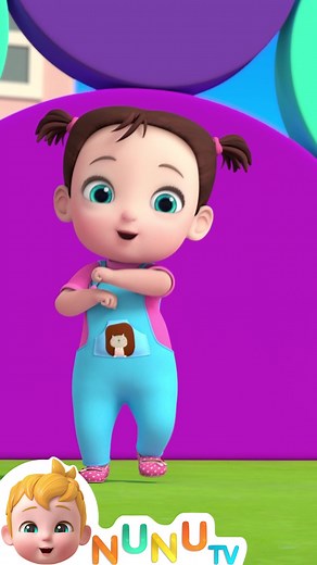 Head Shoulders Knees And Toes Song for Kids