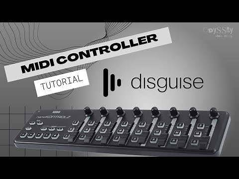 disguise Create and Use MIDI Controller