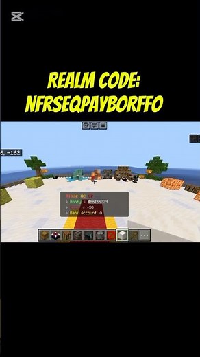 Minecraft Realm Code 🎫 🔥#realm #realmcode #realmsmcpe #mcperealms