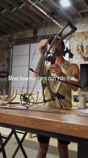 How often do you wax your bow string? #archery #3darchery #bowhunting