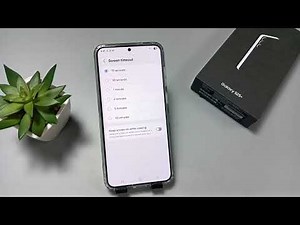 Samsung Galaxy S25/S25+/Ultra | How to Change Screen Timeout | Adjust Display Timeout