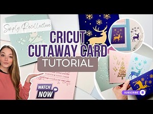 How to Make Cricut Cutaway Cards (Joy & Maker) | Beginner Step-by-Step