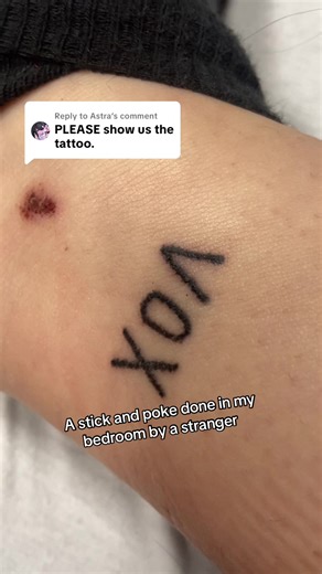 Stick and Poke Tattoo Experience at Home