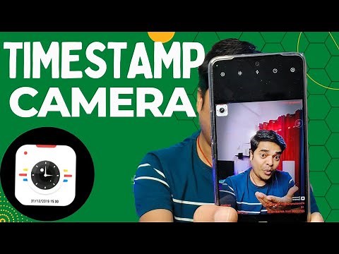 How to Add Date And Time in Clicked Photos | Timestamp Camera App