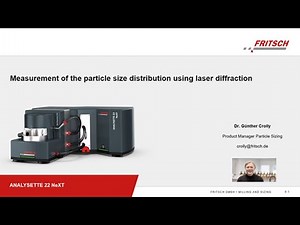 Webinar: Measurement of the particle size distribution using laser diffraction