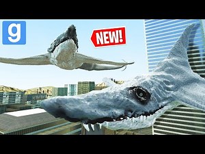 AIRCRAFT SHARK 🦈 NEW TREVOR HENDERSON CREATURE! (Garry's Mod Sandbox) | JustJoeKing