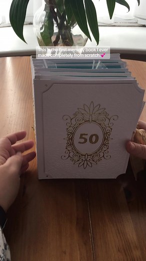 Creating a Handmade Memory Book for Anniversary Gift