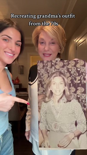 Recreating grandma’s outfit from the ‘70s #retro #vintage #1970s #fashion #outfitrecreation