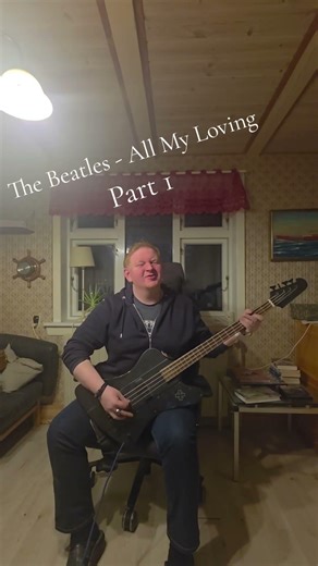 The Beatles - All My Loving Bass🎸 | Part 1 (One Take)