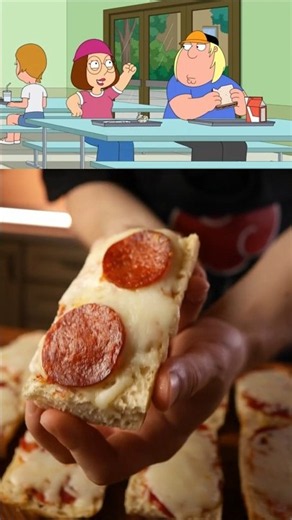 French Bread Pizza from Family Guy 🍕