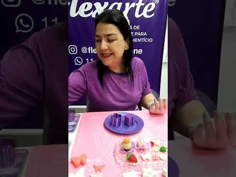 Modelando seus brigadeiros - Flexarte Molde Silicone