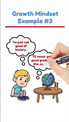Growth Mindset Example #3 - Growth Mindset For Kids #growthmindset #growthmindsetforkids