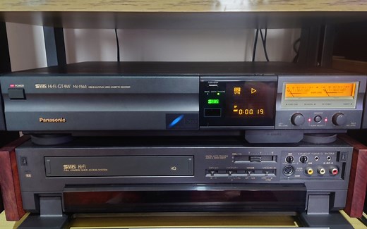 松下Panasonic NV-FS65 S-VHS录像机放音演示