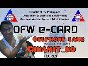 How to get OFW e-CARD using OWWA mobile application.