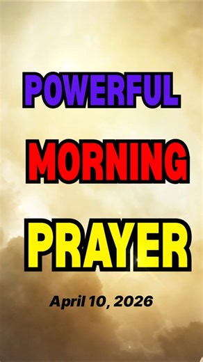 FRIDAY MORNING PRAYER 🙏 April 10, 2026 | Start Your Day With God’s Peace
