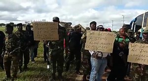 🟥ANC 110 Anniversary: Heartache And Celebrations🟥 As the ANC gets ready for it's #ANC110 January 8th January Celebrations to be held in Polokwane today, members of the MKMVA have started picketing in Polokwane regarding their demands which have not been addressed by the NEC of the party.@insightfactor | Central News