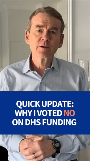 I’m not backing down. | Michael Bennet
