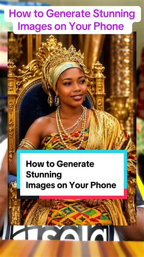 How to Generate Stunning Images on Your Phone #goviral #fyp #tiktoktips #trending