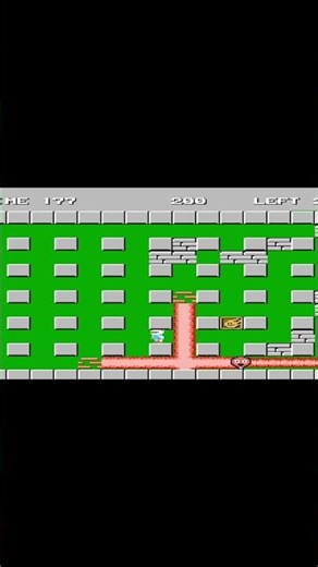 Classic Bomberman Stage 1 🔥 VCD Game | Retro Gameplay #shorts