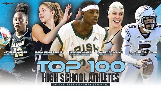 Top 100 high school athletes of the 21st century (so far)