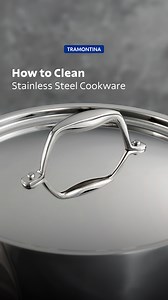 ✨🧽 How to Clean Stainless Steel Cookware 🧽✨ Discover the best tips and tricks to keep your stainless steel (tri-ply) pans sparkling and in top-notch condition! Our handy Tramontina guide covers everything you need to know for effortless maintenance. Press play for a polished, spotless kitchen. Don't forget to share your tips and show off your beautiful collection in the comments! #Tramontina #TramontinaUSA #KitchenTips #StainlessSteelCookware #CleaningHacks #CookwareCare #KitchenEssentials #Ho