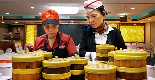 A Friendship Built on Keeping the Dim Sum Carts Rolling
